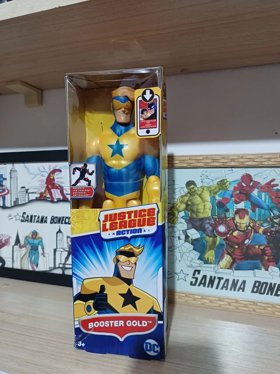 Gladiador dourado 30cm original marca Hasbro  - Foto 4