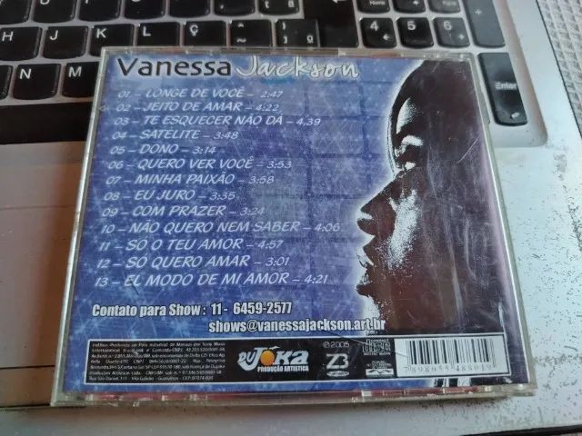 Vanessa Jackson Longe de Você - Cd Autografado e Com Dedicatória 2005 - Foto 2