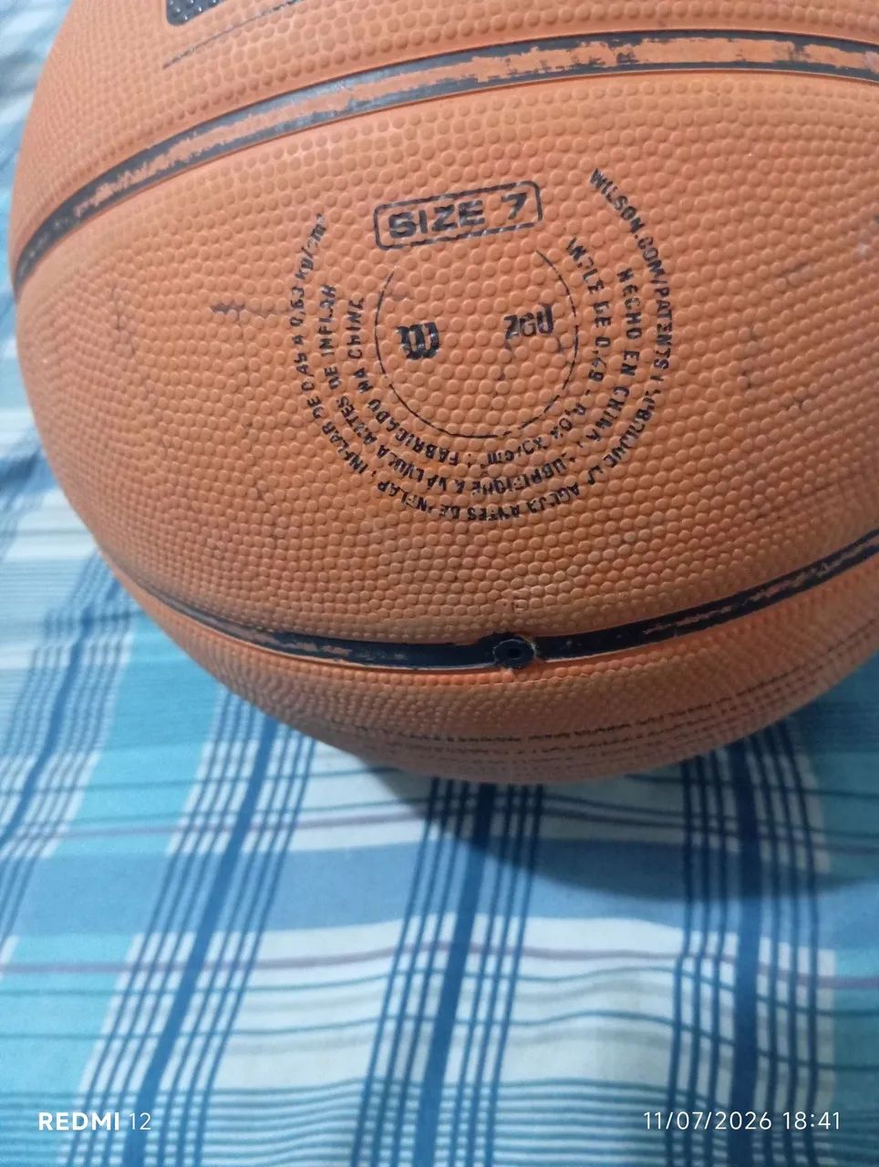 Bola Wilson NBA Original - Foto 5