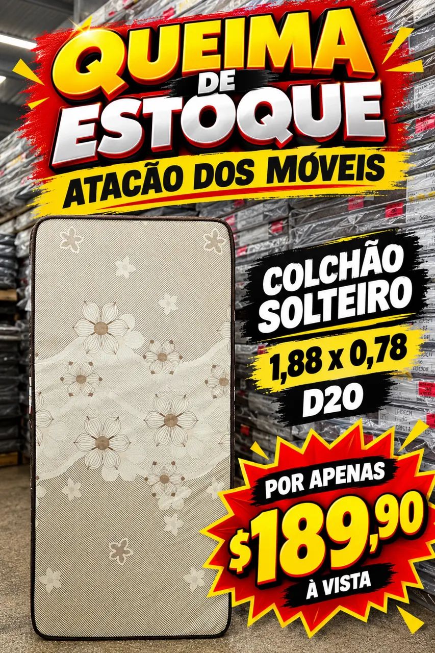 Colchão de solteiro 