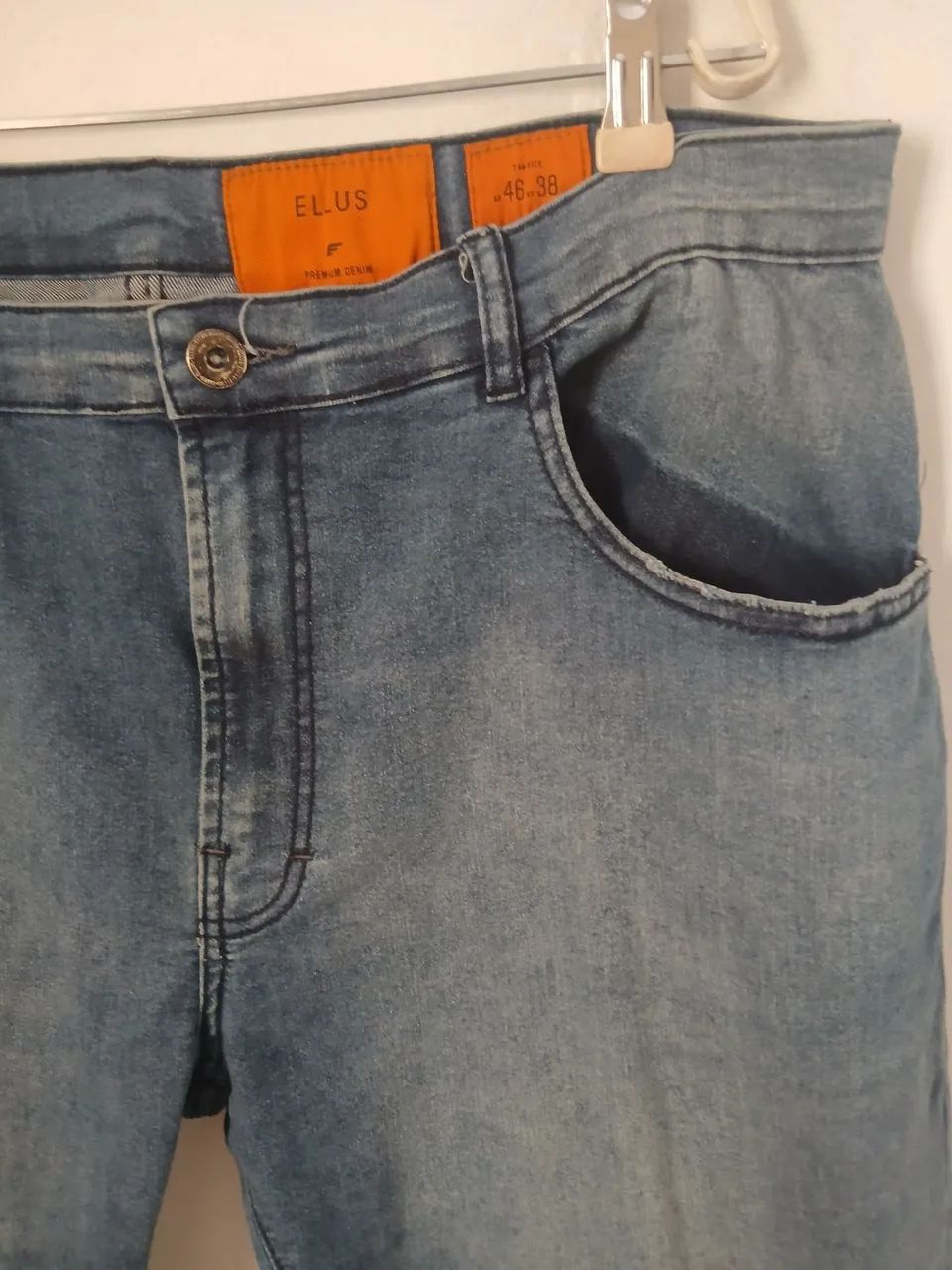 Calça jeans Ellus premium denim n46 com elastano  - Foto 3