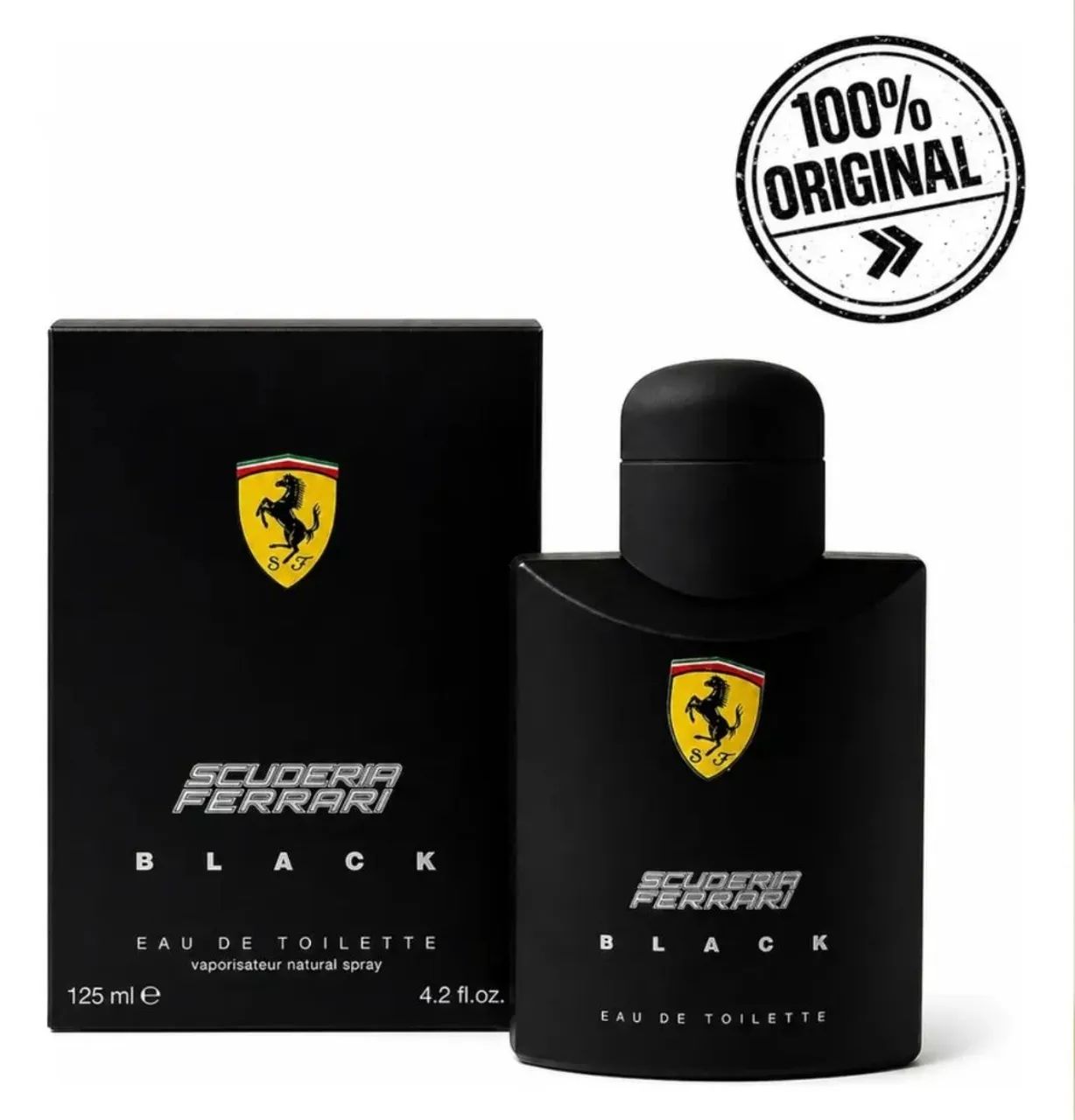 Perfume Ferrari Black 125 ml- 100% Original 