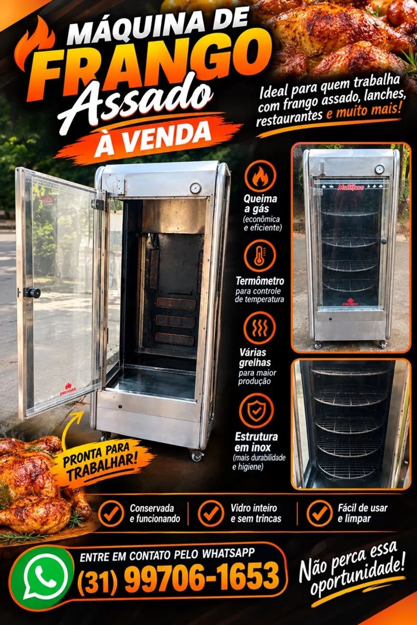 Máquina de frango assado - Foto 5