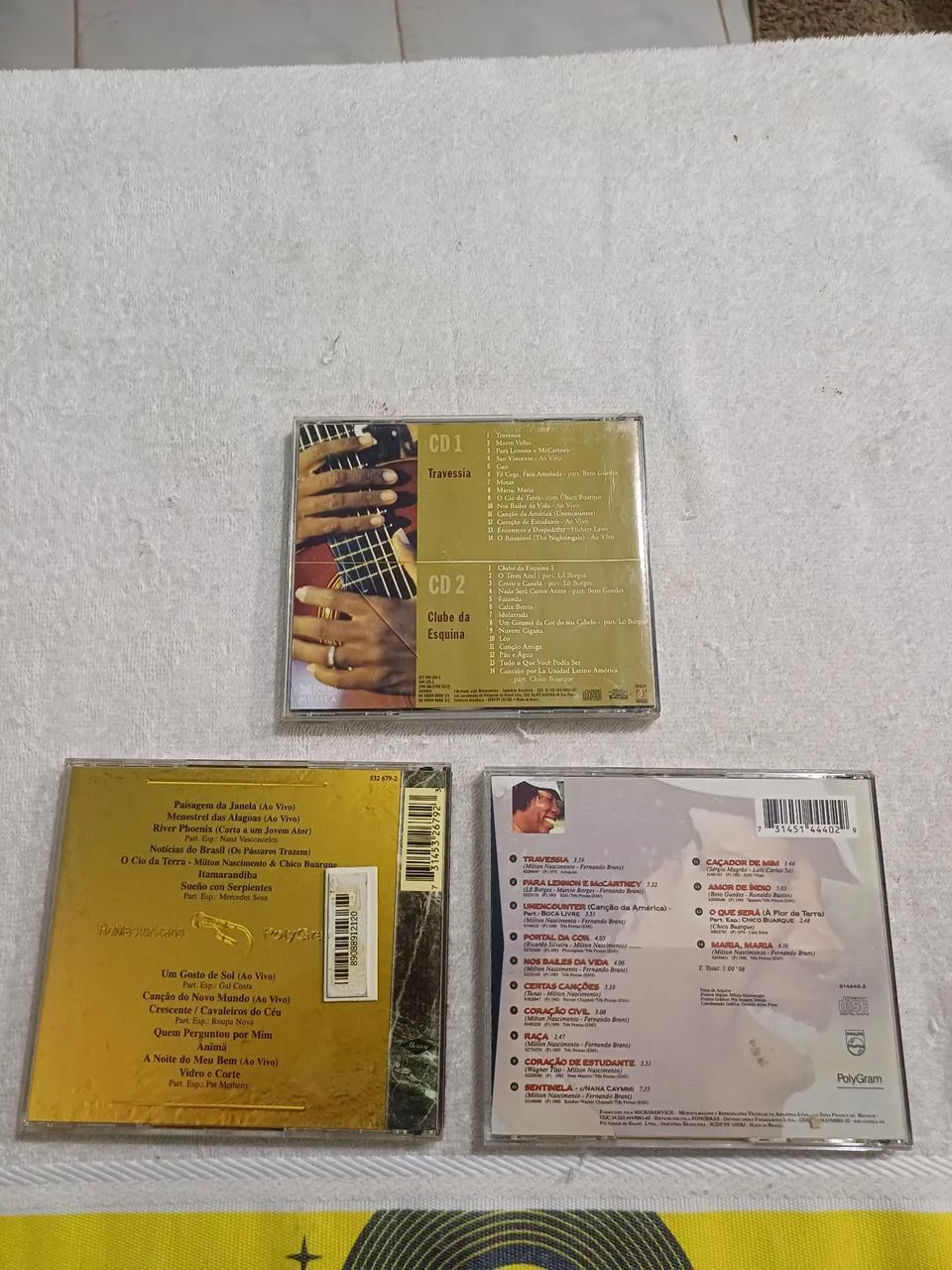 03 CDS sendo um Duplo do cantor Milton Nascimento  - Foto 2