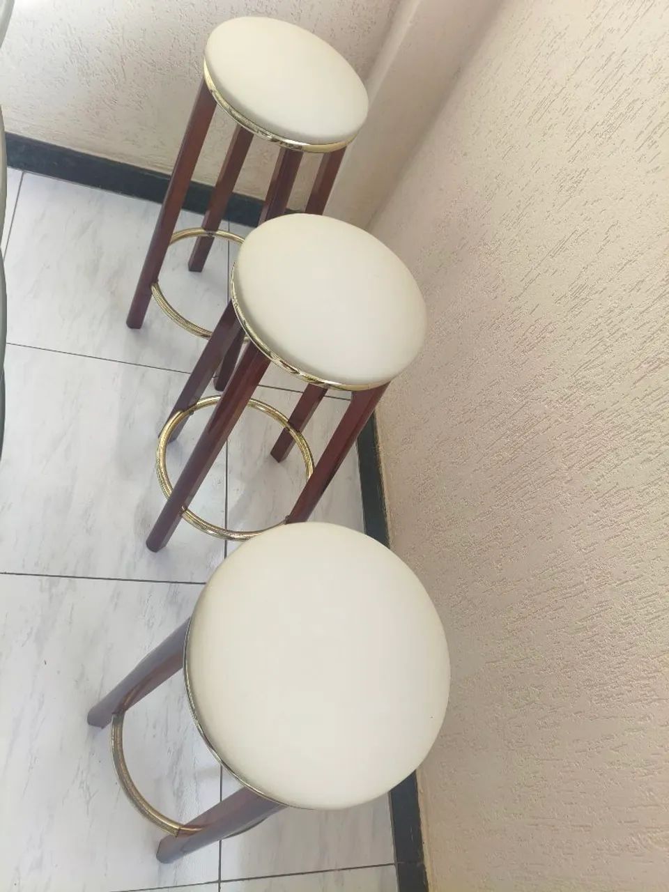 Banqueta em couro  - Foto 3