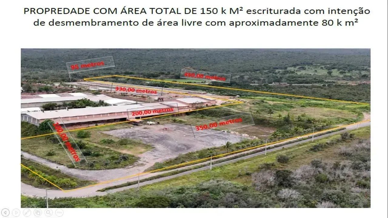 VENDO ÁREA E GALPÕES