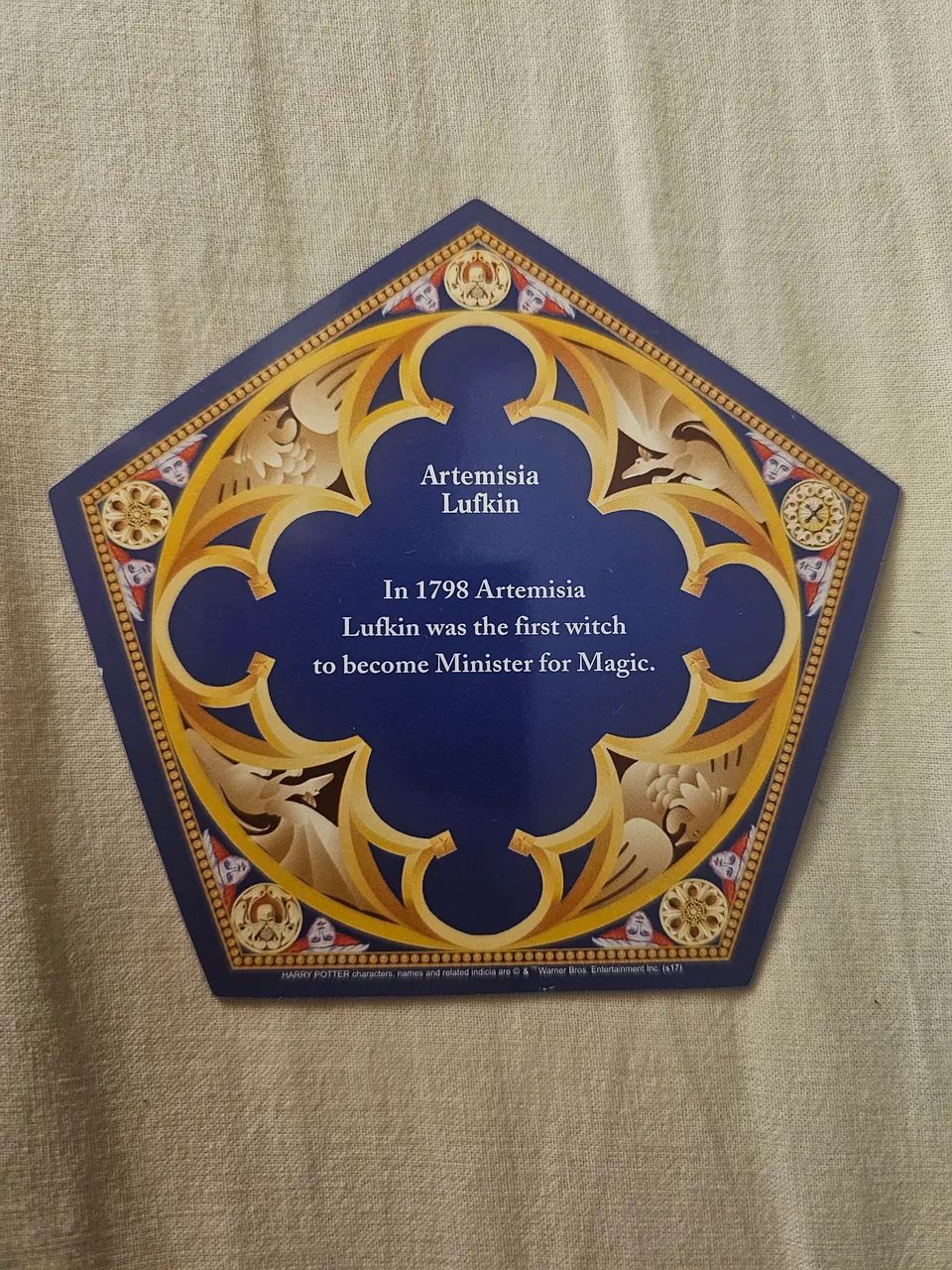 Card Sapo de Chocolate Artemisia Lufkin (Harry Potter)<br> - Foto 2