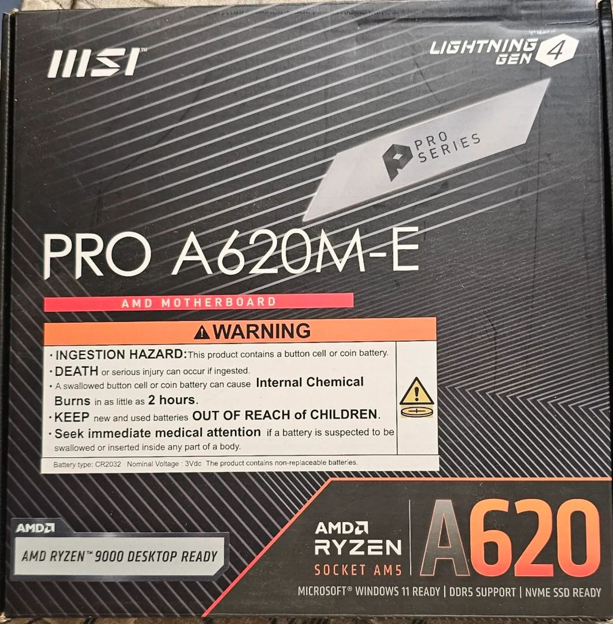 PLACA MÃE MSI A620M DDR5