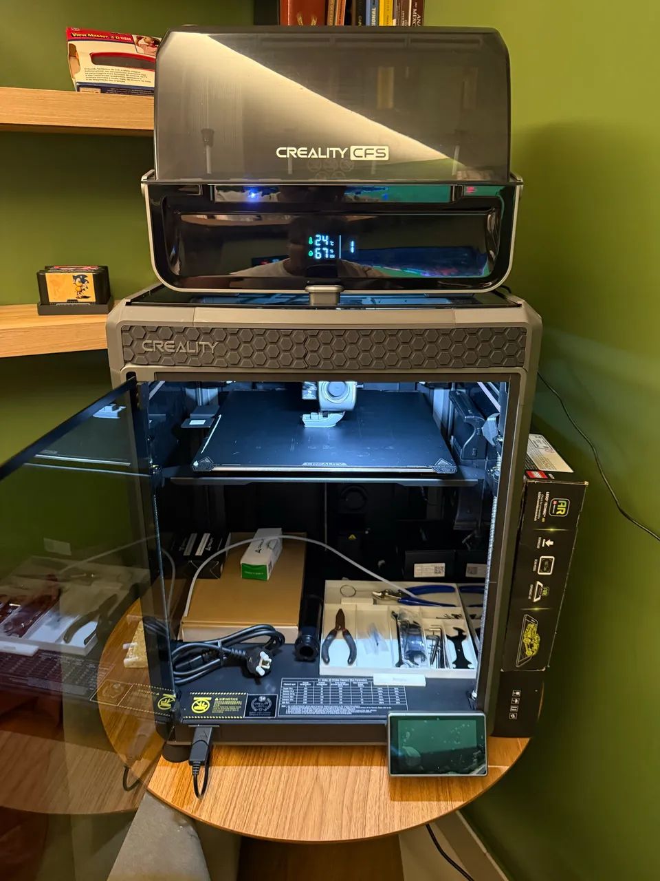 Impressora 3d Creality K1 Max + CFS - Foto 2