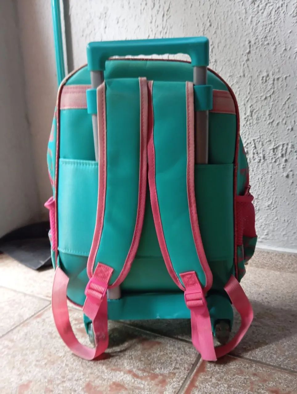 Mochila rodinhas fada - Foto 2