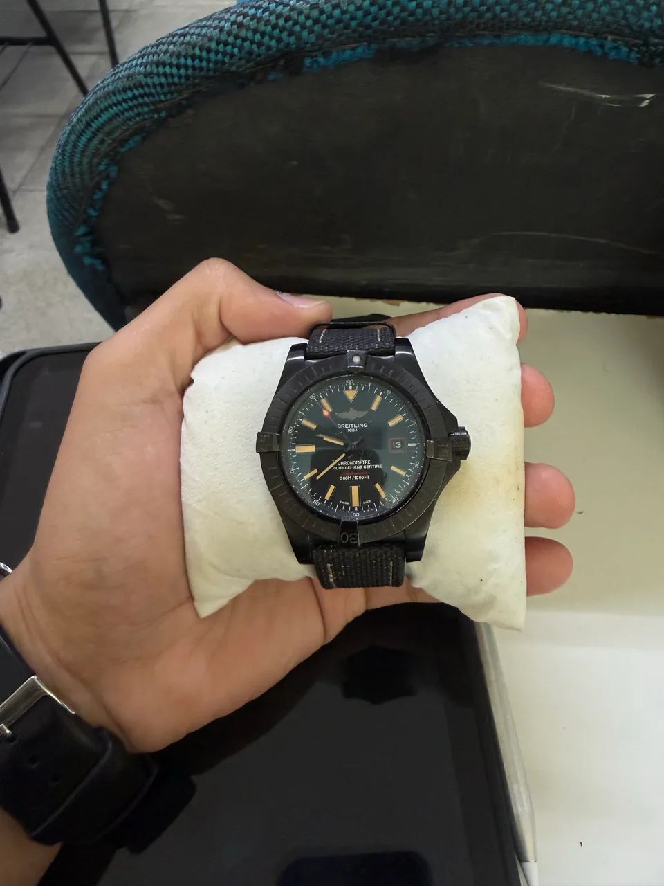 RELÓGIO BREITLING AVENGER BLACKBIRD