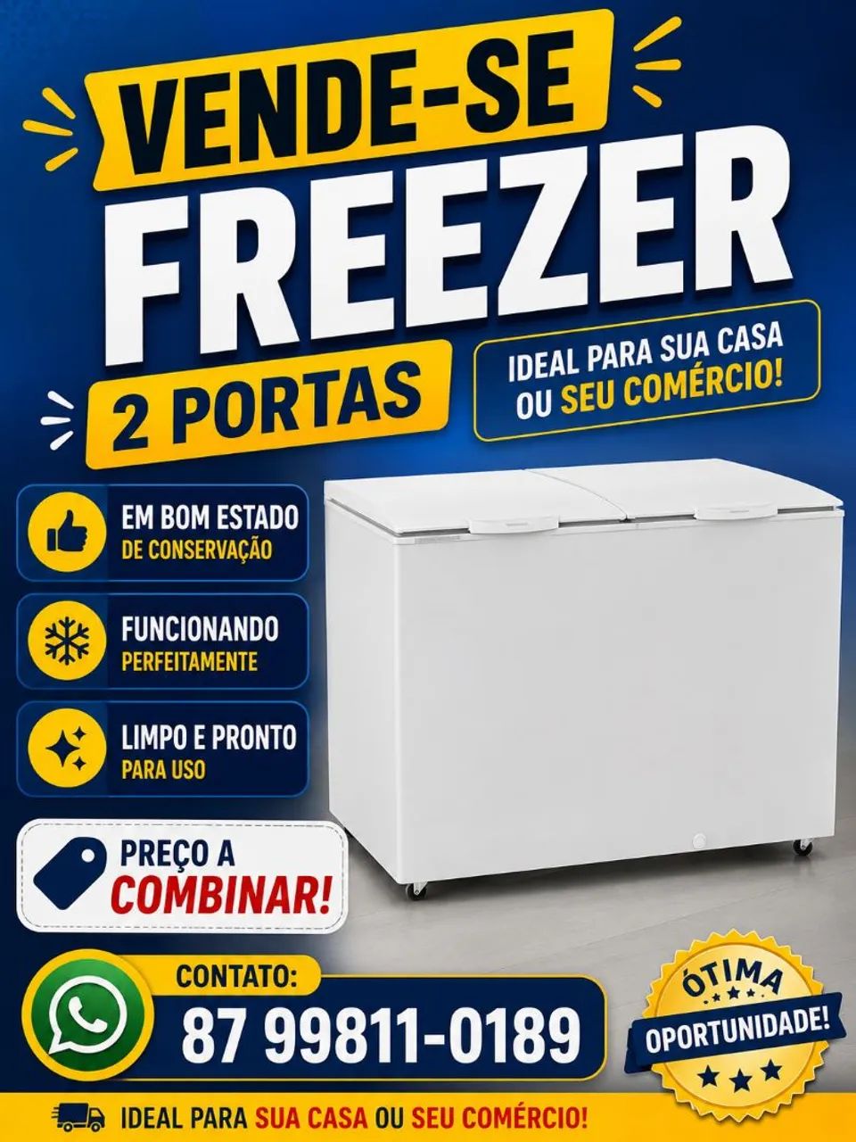 Frezzer cônsul no perfeito 