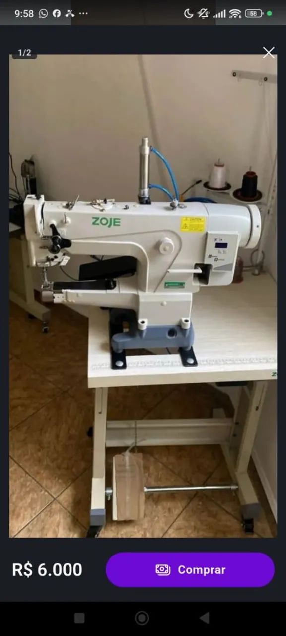 Máquina industrial de braço eletrônica da Zoje completa 