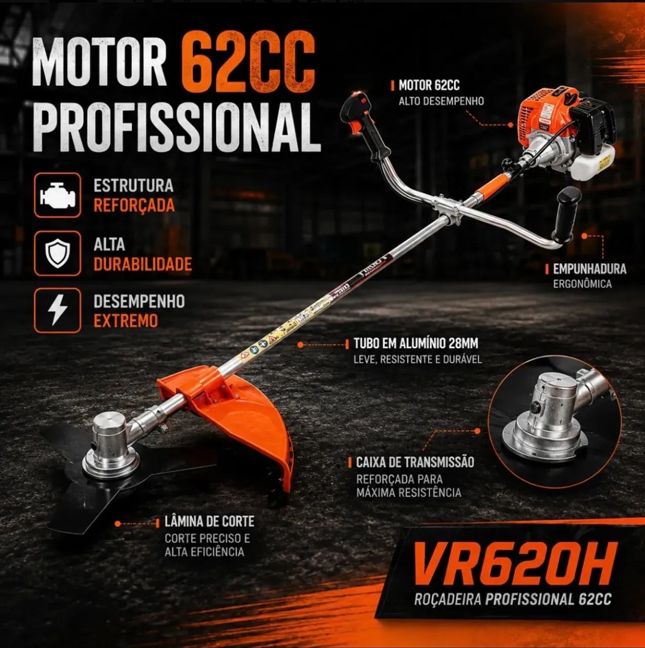 Roçadeira VR620H - Foto 2