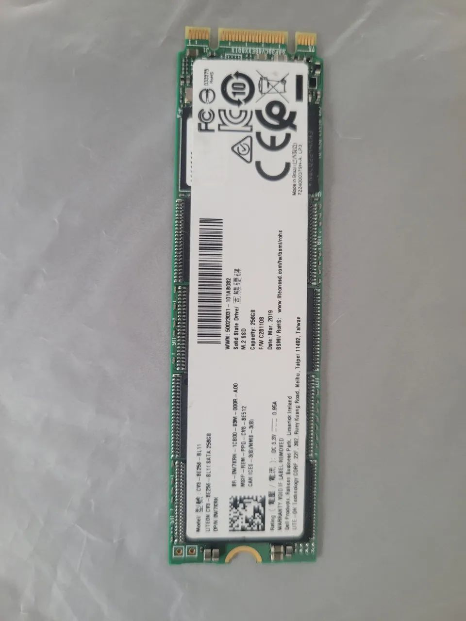 SSD M.2 256gb Lite On