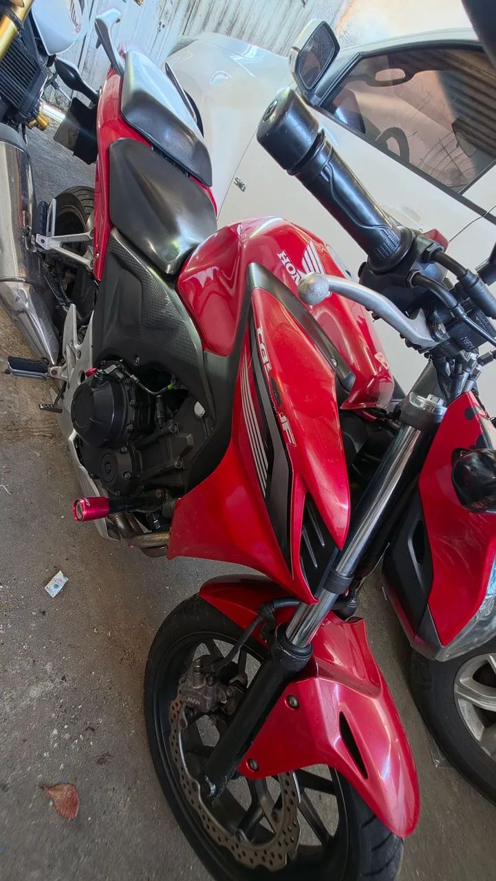 Honda Cb 500f 2015 baixo KM - Foto 3