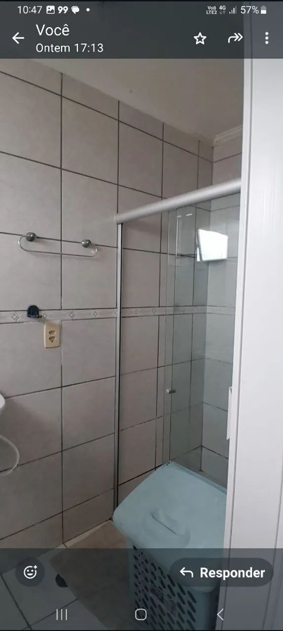 Aluga-se kitnet 1,200, terceiro andar 305. - Foto 2