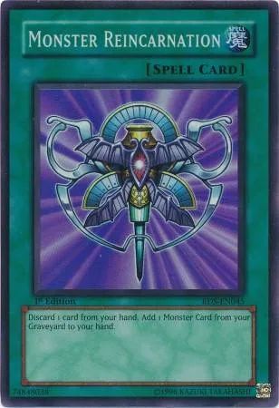Yugioh!!!Monster Reincarnation RDS-PT045 Super Rare