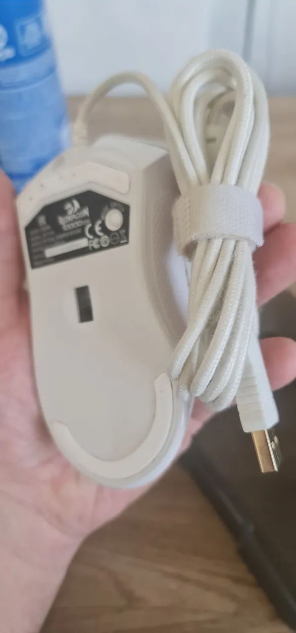Mouse Redragon Cobra 10000dpi branco - Foto 2