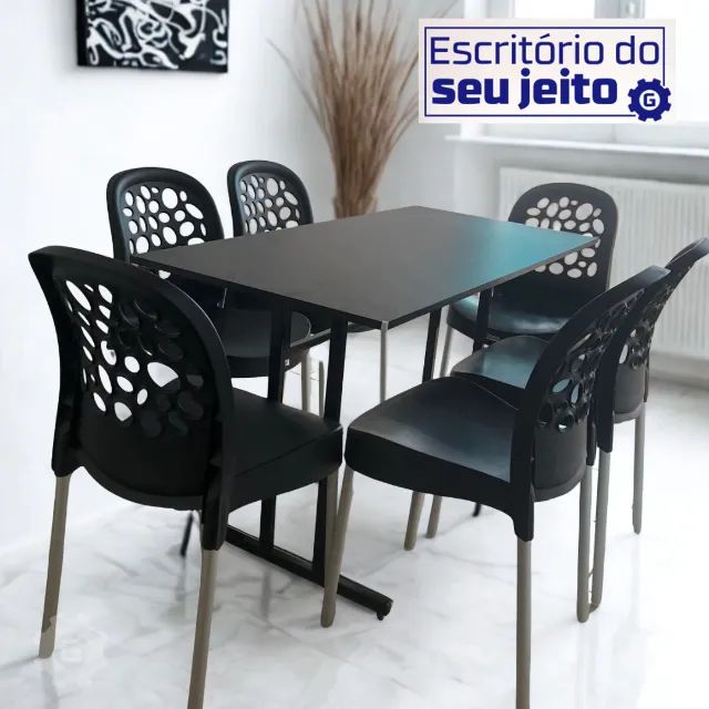 Escrivaninha Reforçada 1,20m Nova Mesa de Escritório Multiuso Computador Notebook Estudo - Foto 3