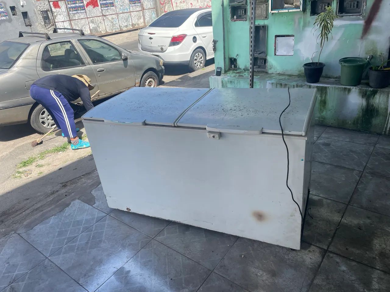 Freezer orizontal funcionando perfeitamente 