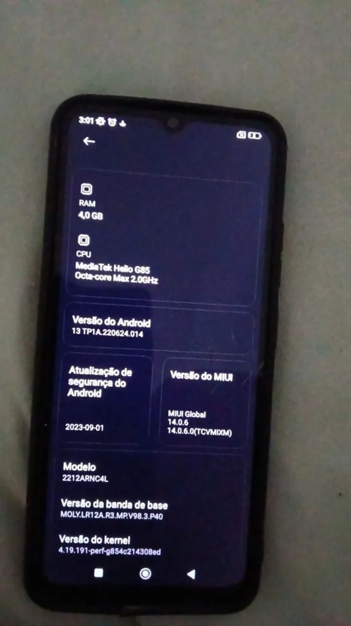 Celular Redmi 12C - Foto 3