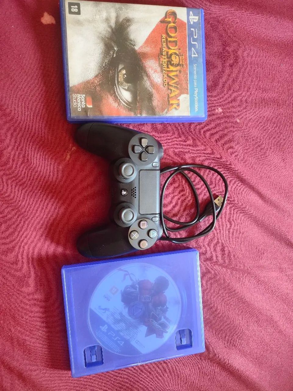 Jogos e controle de PS4 - Foto 3
