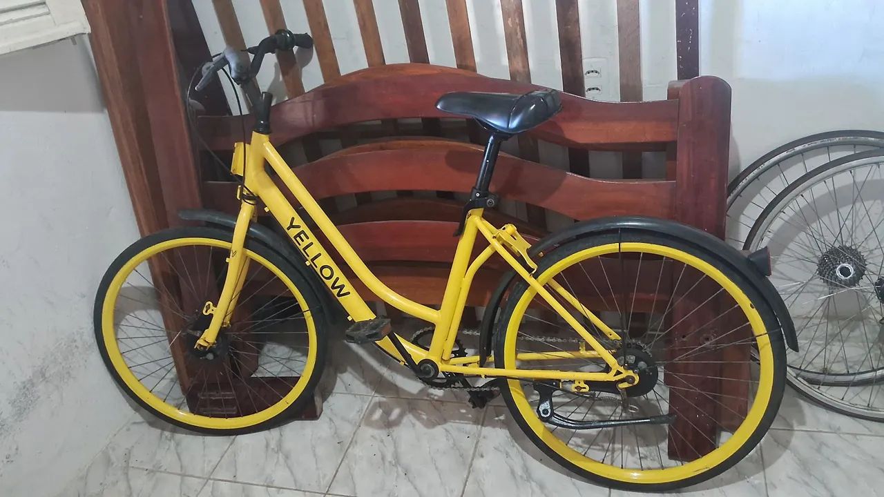 Bicicleta aro 26 yellow 