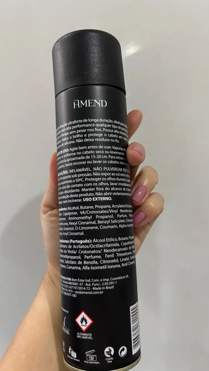 Spray fixador Amend 400 ml - Foto 2