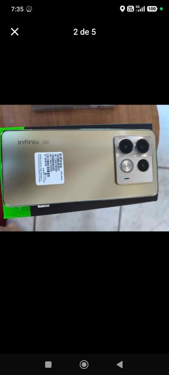 Smartphone Infinix Note 40 - 5g - 512gb - Foto 4
