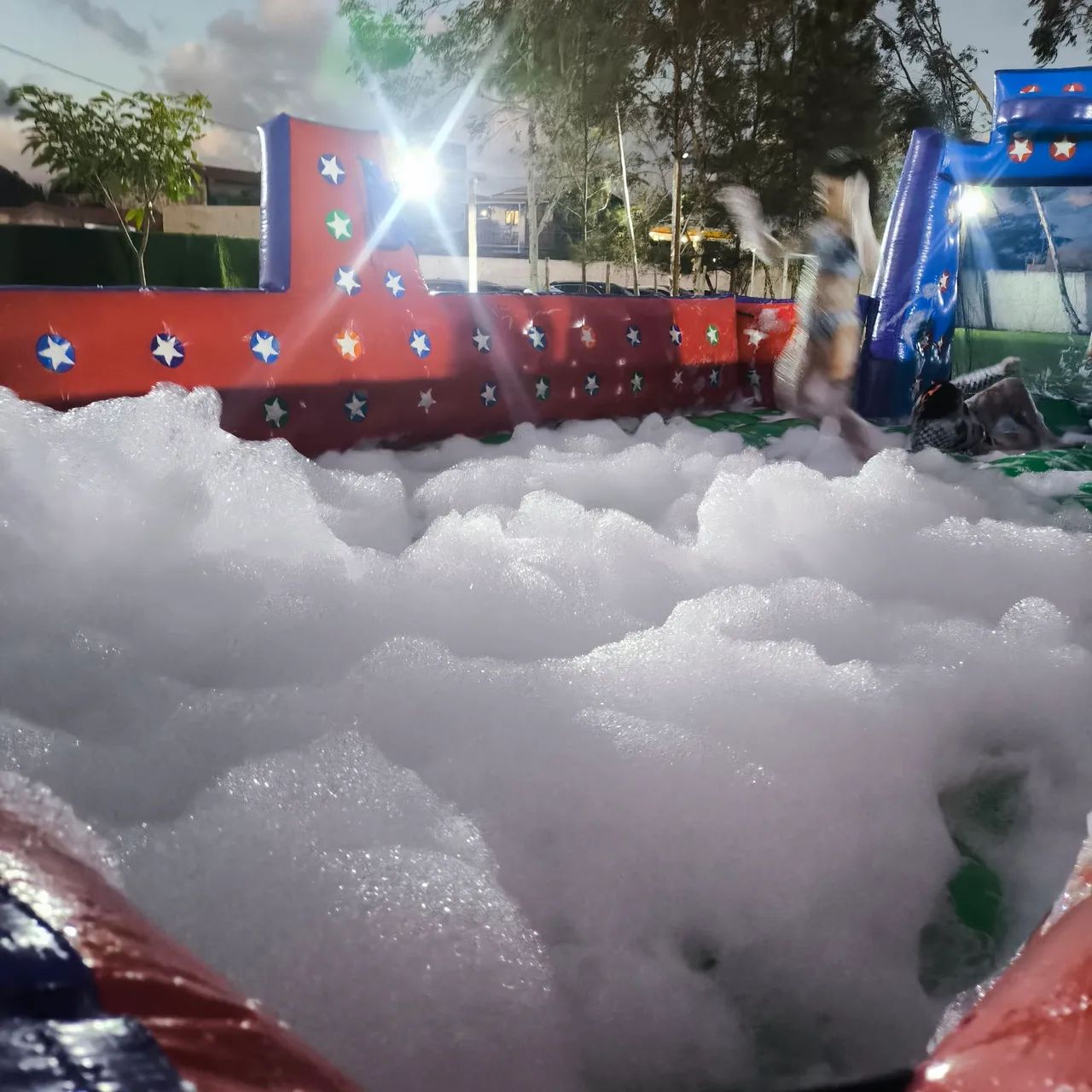 Futebol de Sabão c/ canhão de espuma de Brinde  - Foto 3