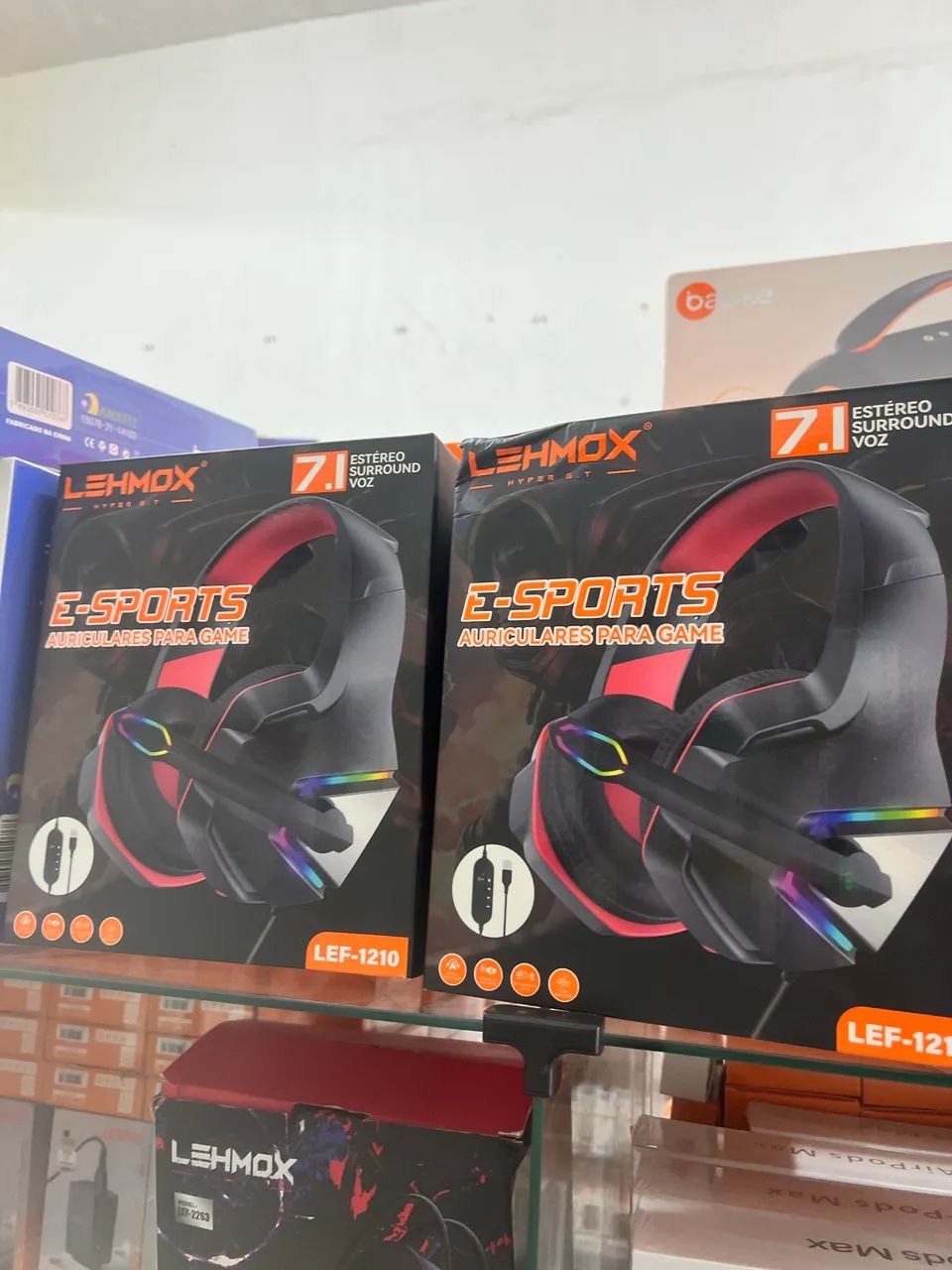 Fone de ouvido Gamer com microfone 