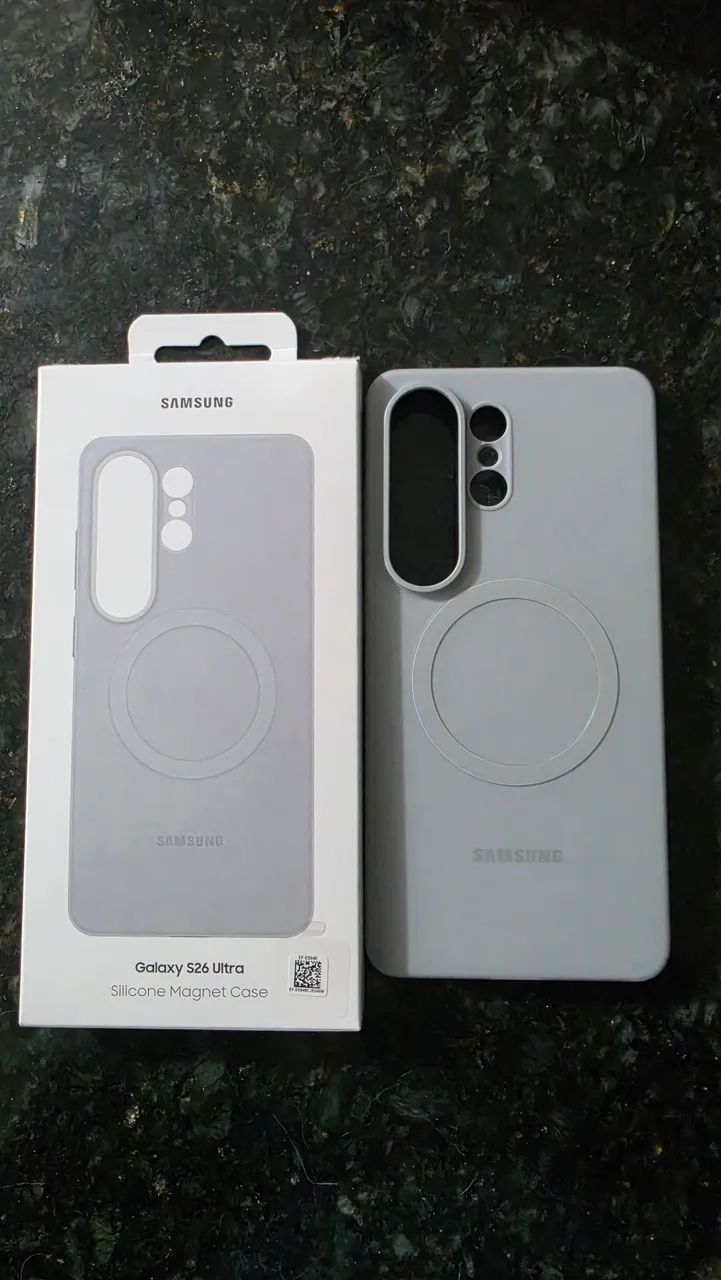 Capa Original Samsung Galaxy S26 Ultra - Silicone Magnet Case