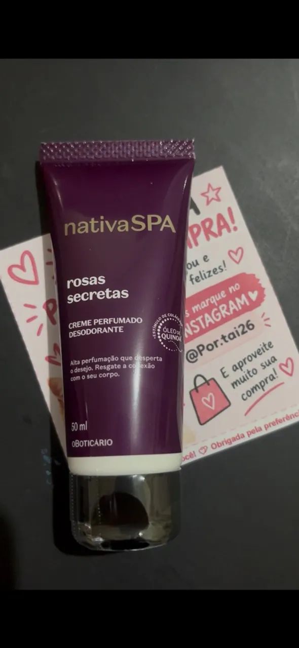 Hidratante nativa Spa