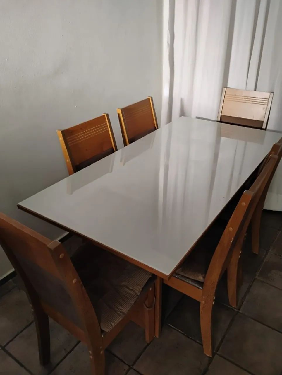 Mesa de jantar com 6 cadeiras  - Foto 4