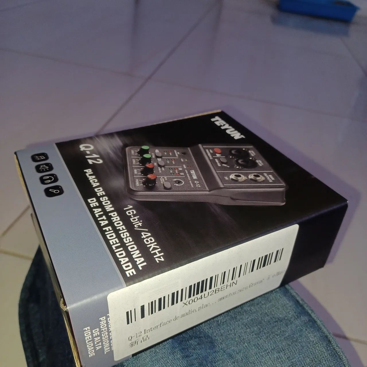 Placa de som profissional Q-12 - Foto 3
