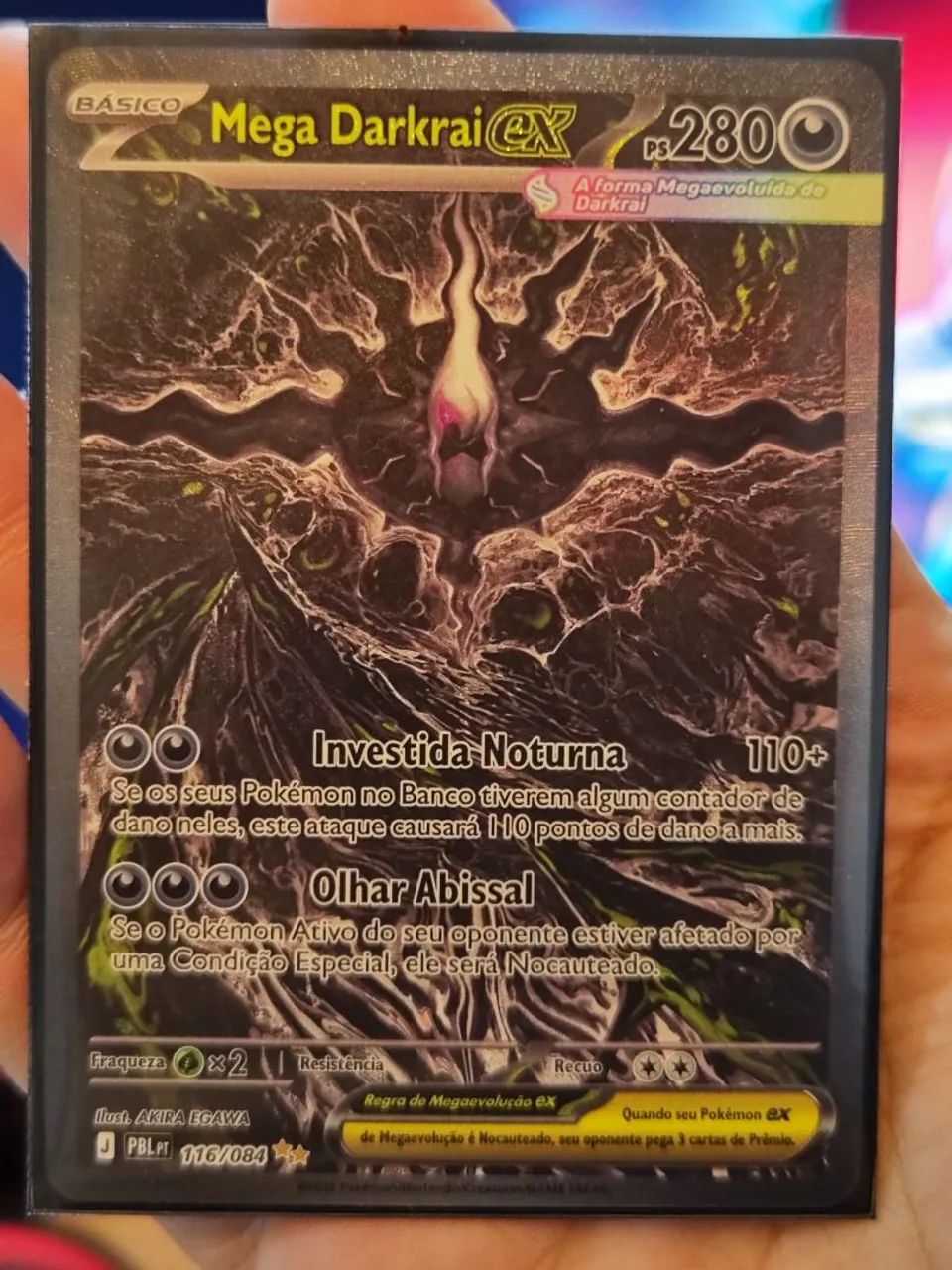 Mega darkrai ex 116/084 NM