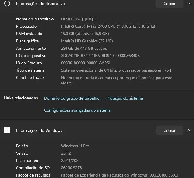 PC - Computador i5 com SSD, 16GB de RAM e monitor de 20" - Foto 2