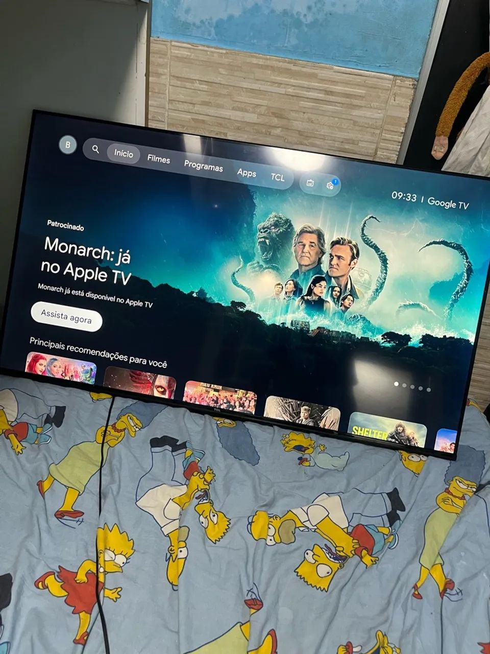 Televisão 55 polegadas TCL