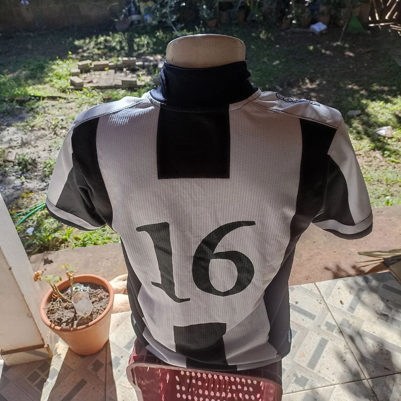 camisa do santos usada em jogo  - Foto 2