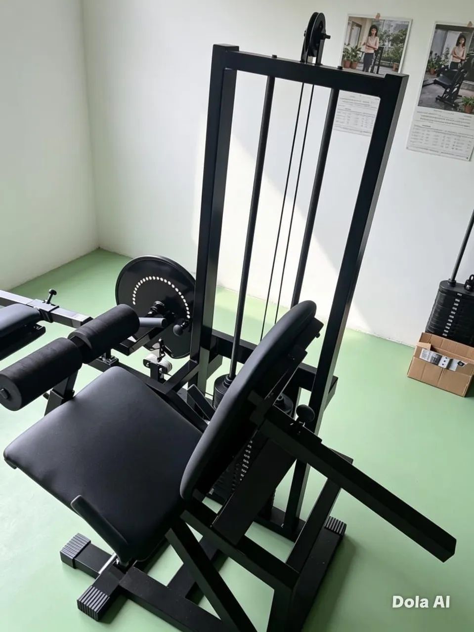 Cadeira flexora extensão sentada - Foto 5