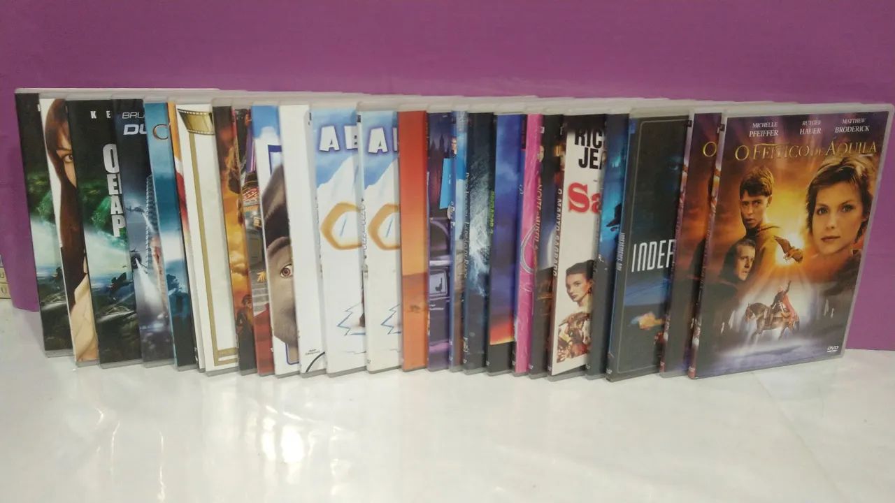 Dvds em estojo Slim originais  - Foto 3