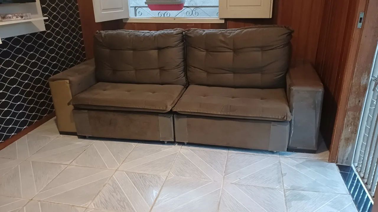Sofá retratil e reclinável - Foto 2