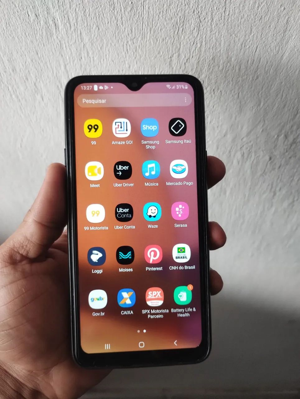 Samsung a20s bem novinho funcionando tudo  - Foto 2