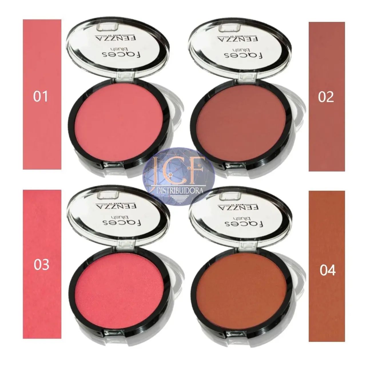 Blush compacto Faces Fenzza - Foto 2
