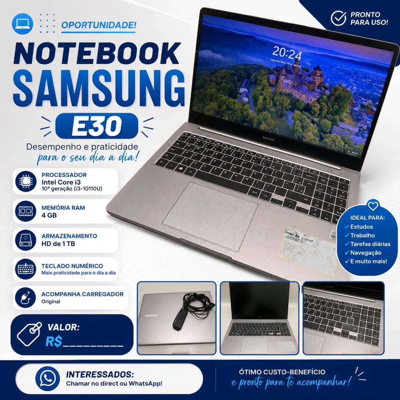 Notebook em boas condições de uso. - Foto 3
