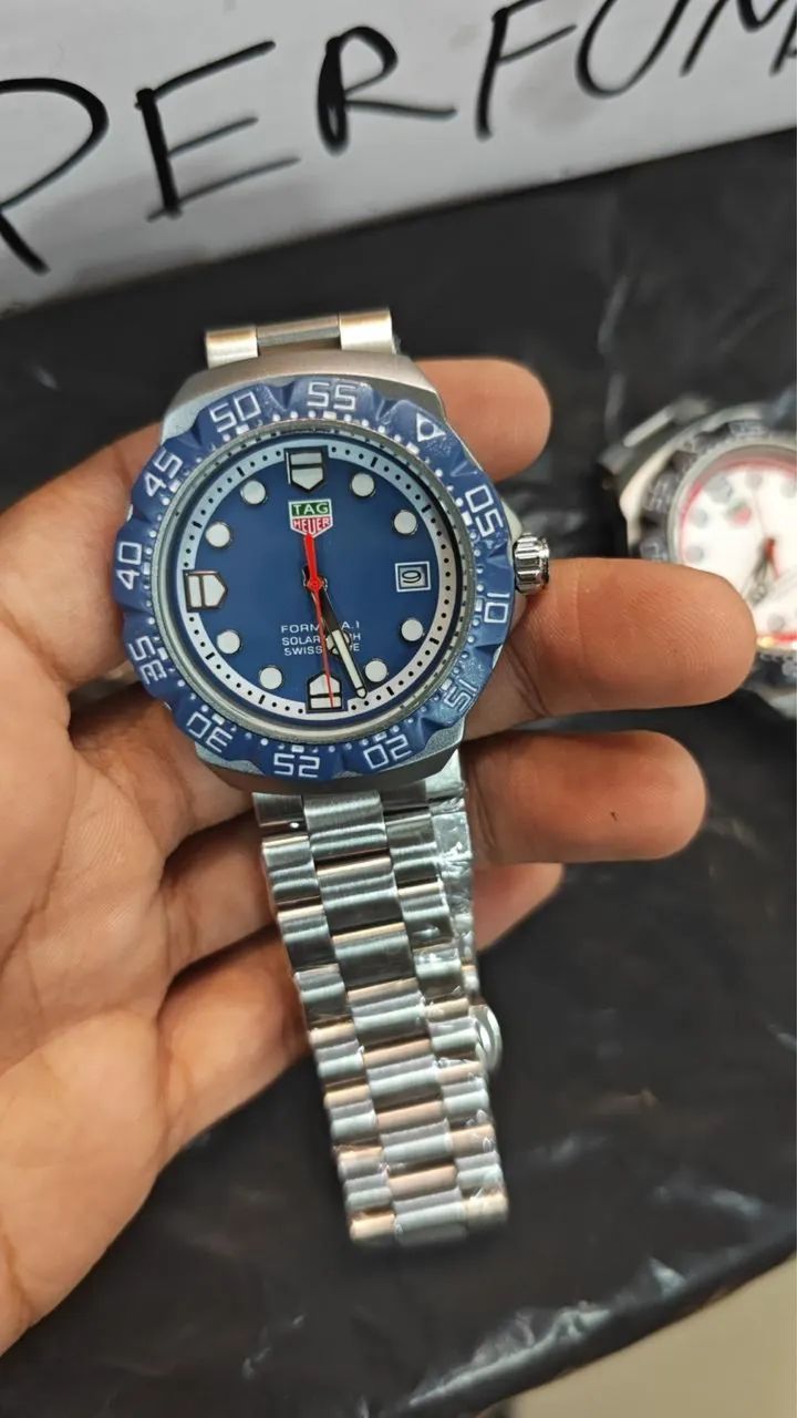 Relógio Masculino Tag Heuer Fórmula 1 Solargraph Aço 316L