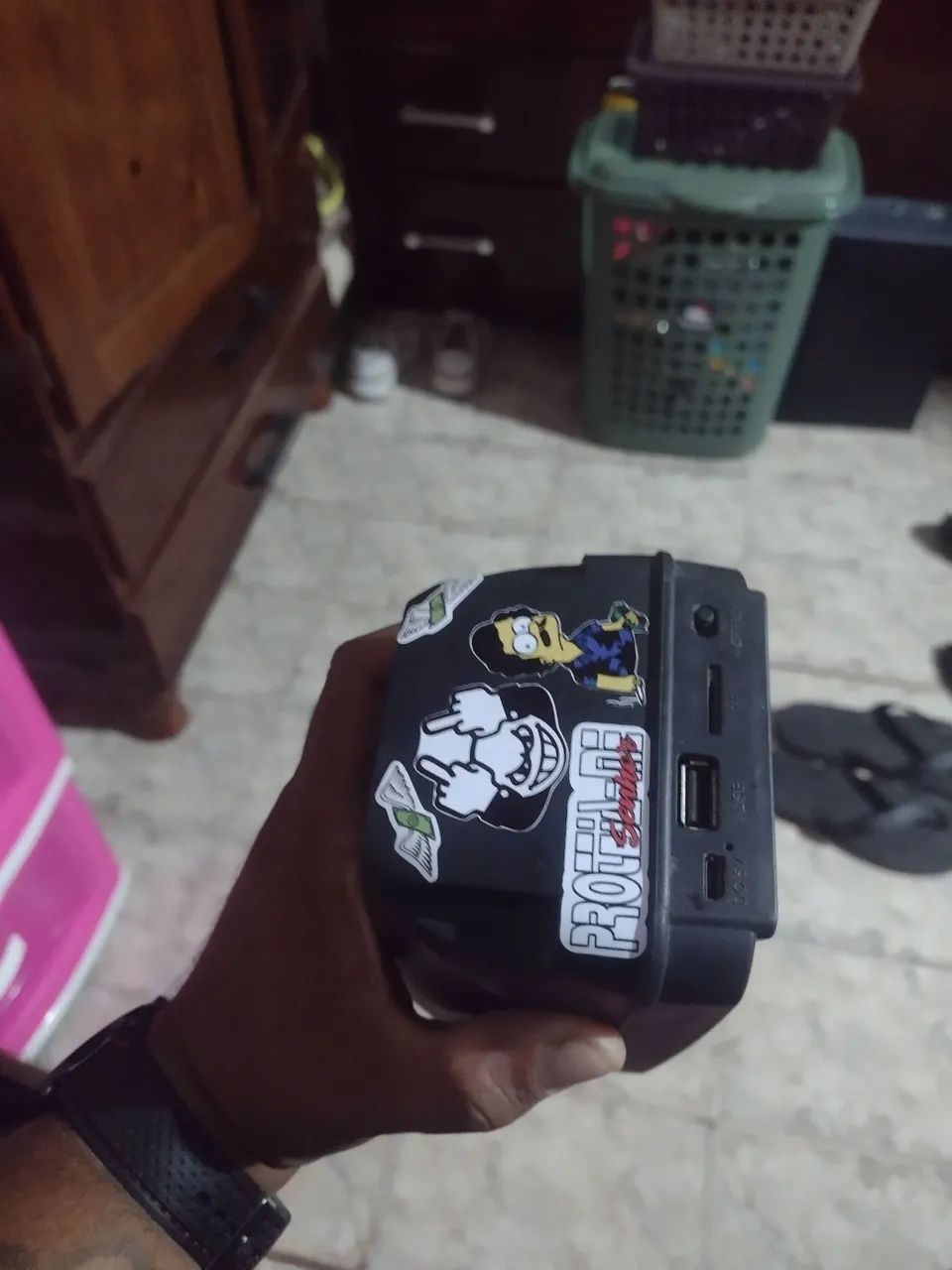 Caixinha de Som Bluetooth Funcionando Perfeitamente. - Foto 3