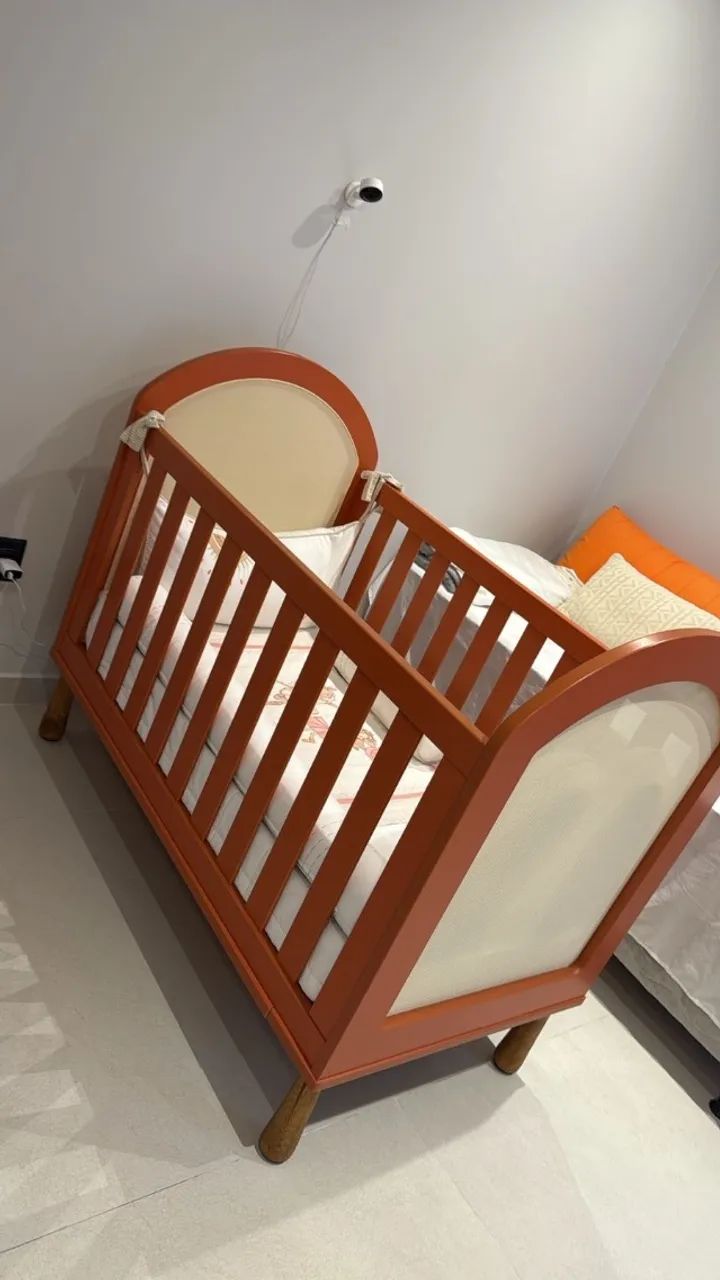 Berço com colchão Ortobom - Foto 2