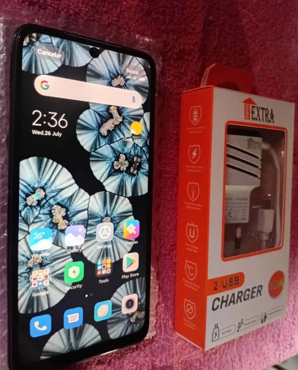 Redmi note 10s de 128 gigas e 8 de Ram, com NFC(Função maquininha).